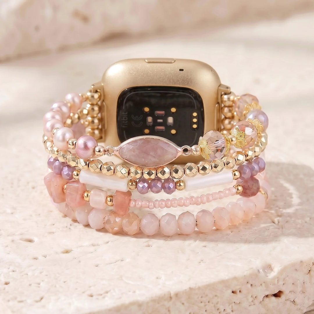 Solara Pearl Fitbit Watch Band *Limited Edition* - Pearl