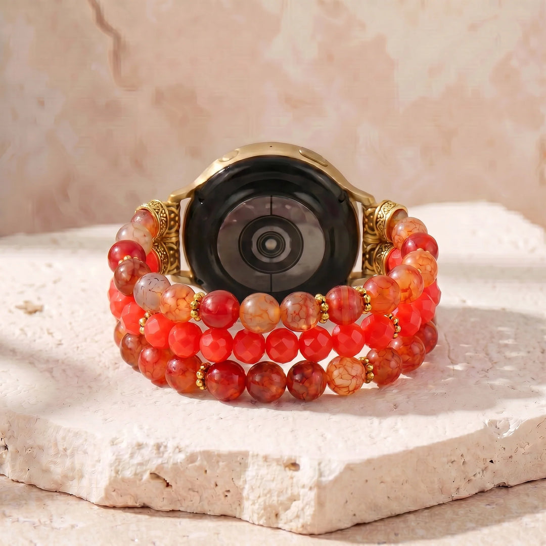 Fierce Agate Watch Band - Agate