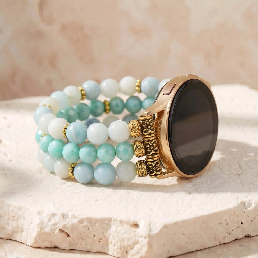 Serene Amazonite Samsung Watch Band - Amazonite 