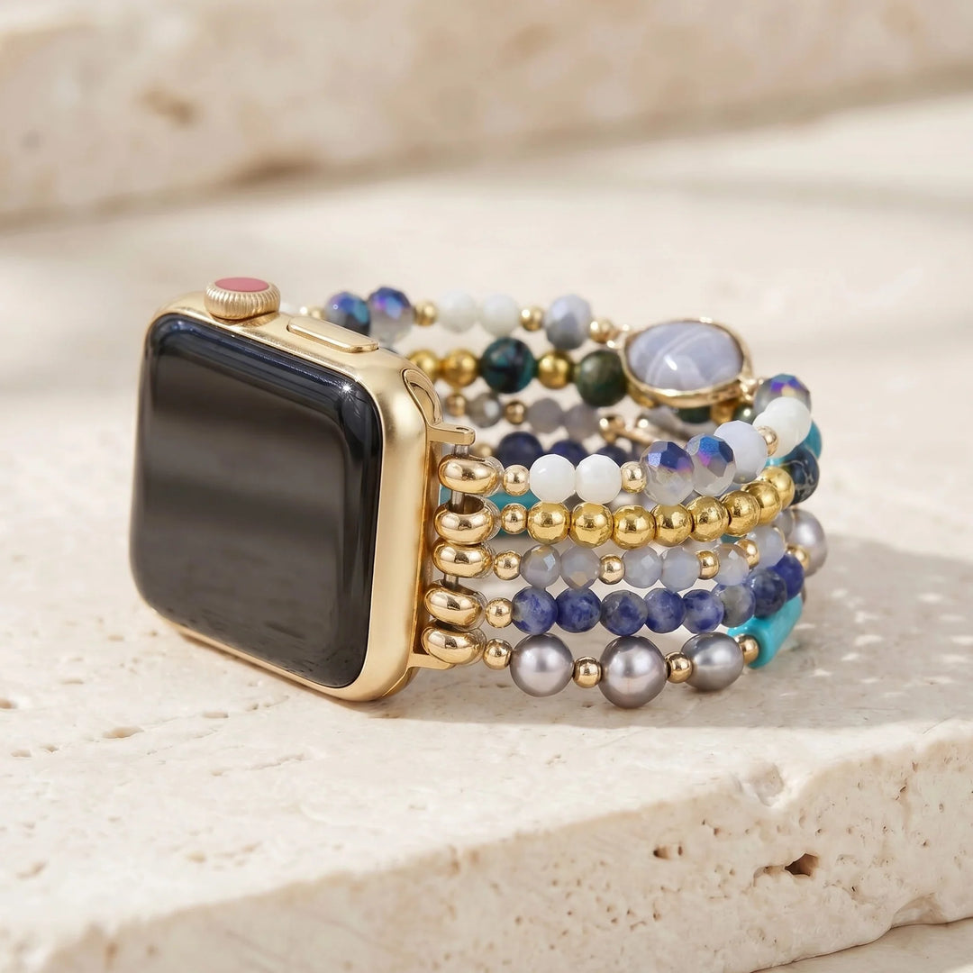 Coastal Sodalite Apple Watch Band - Sodalite
