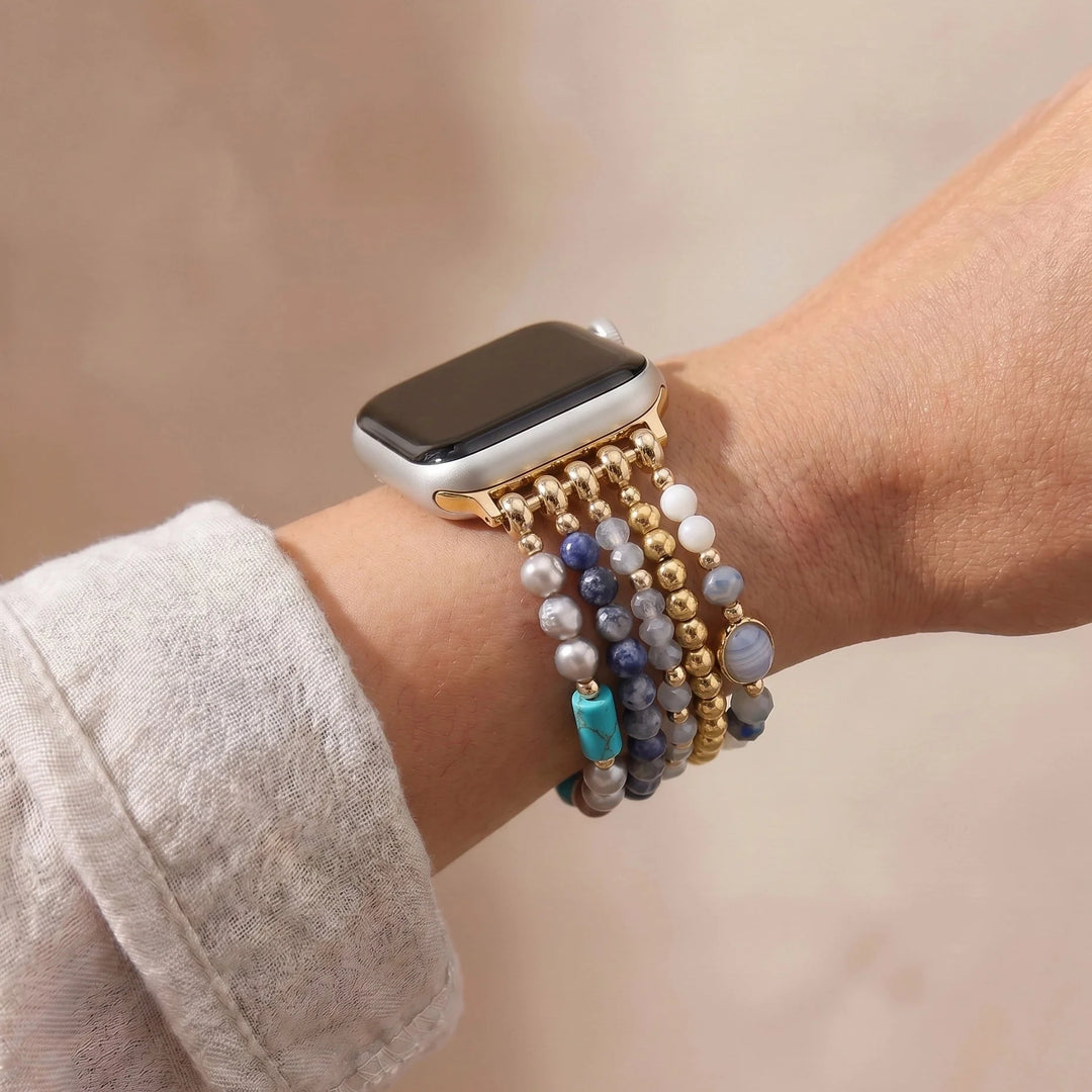 Coastal Sodalite Apple Watch Band - Sodalite