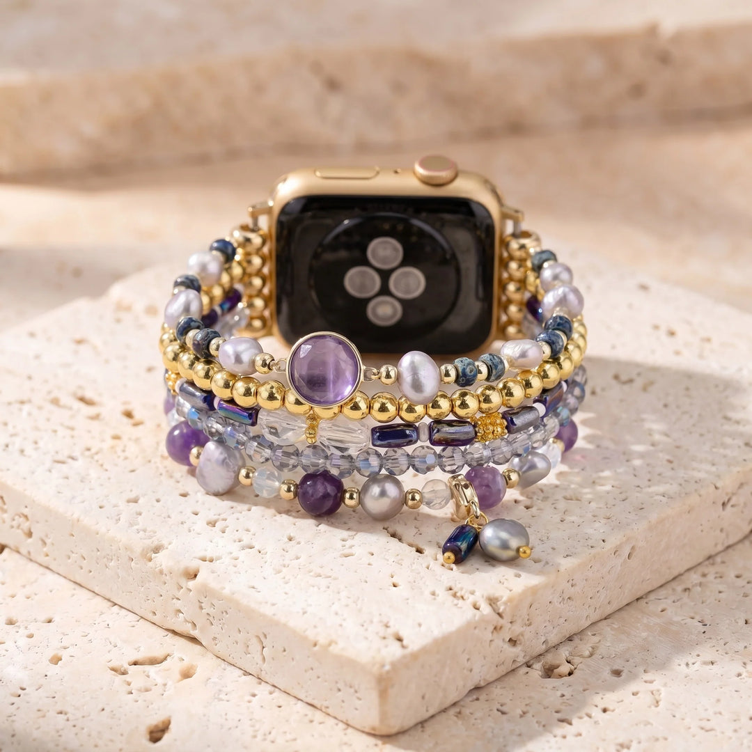 Enchanted Amethyst Apple Watch Band - Amethyst