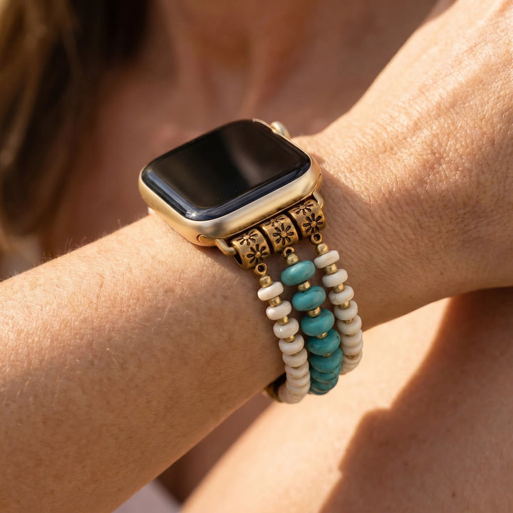 Desert Turquoise Apple Watch Band - Turquoise