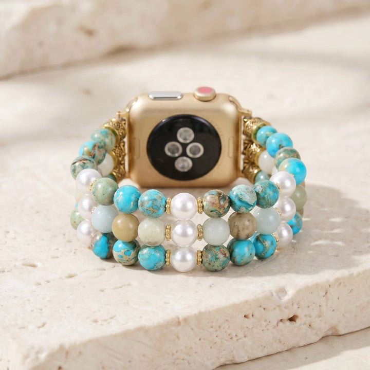 Ocean Breeze Apple Watch Band - Amazonite 