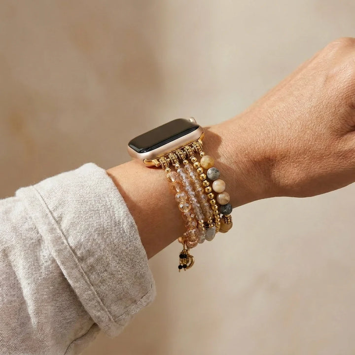 Golden Hour Citrine Apple Watch Band - Citrine
