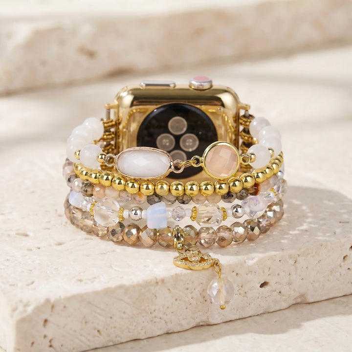 Celestial Charm Apple Watch Band - Amazonite 