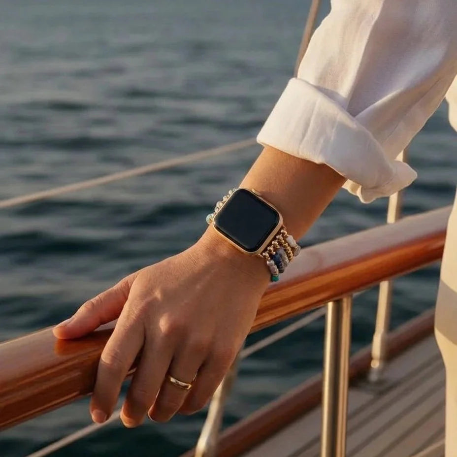 Coastal Sodalite Apple Watch Band - Sodalite