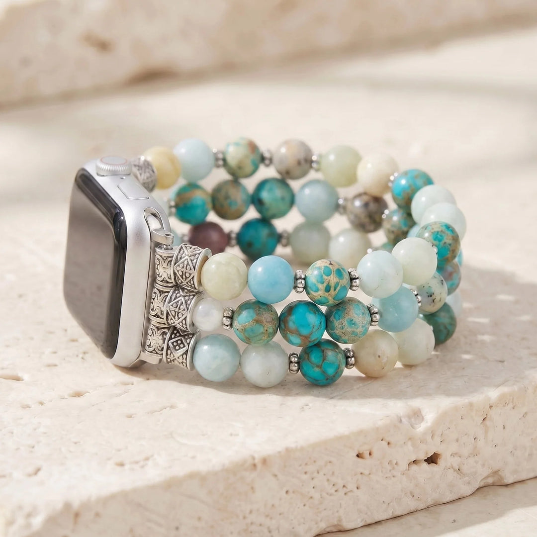 Ocean Breeze Apple Watch Band - Amazonite 