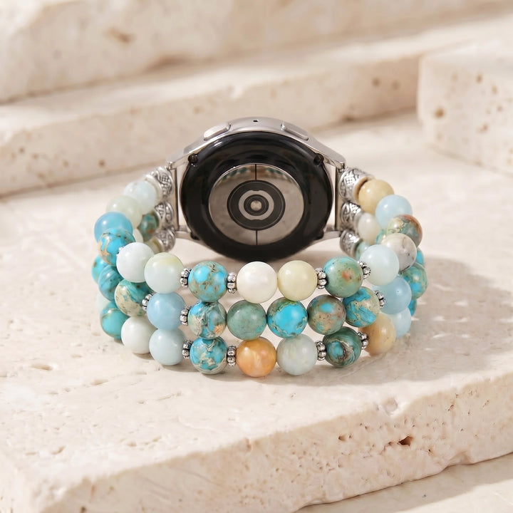 Ocean Breeze Jasper Samsung Watch Band - Jasper
