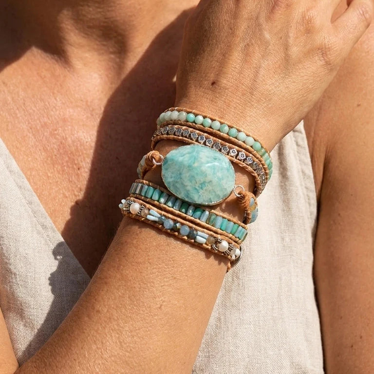 Harmony of Amazonite Bracelet - Amazonite 