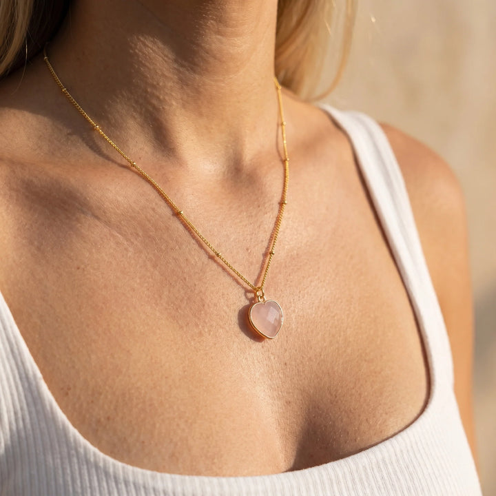 Grateful Heart Necklace - Lapis Lazuli