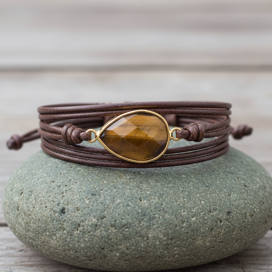 Tiger's Eye Rope of Success - Tiger's Eye