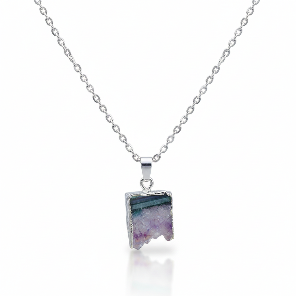 Spiritual Healing Amethyst Necklace - Amethyst
