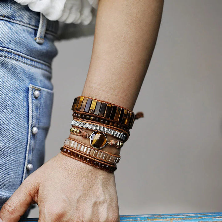 Courage Tiger's Eye Bracelet - Tiger's Eye