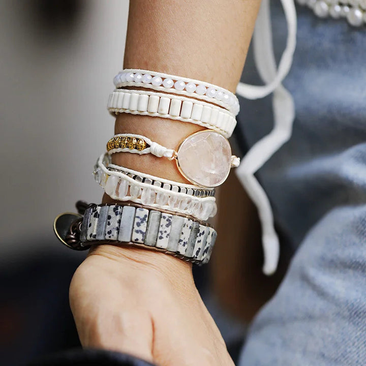 Purifying Clear Quartz Bracelet - Clear Quartz